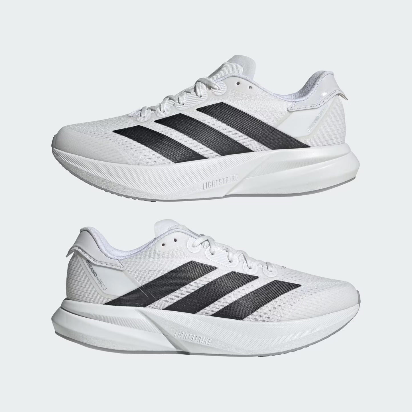 Adidas Duramo Speed White Core Black Stripes