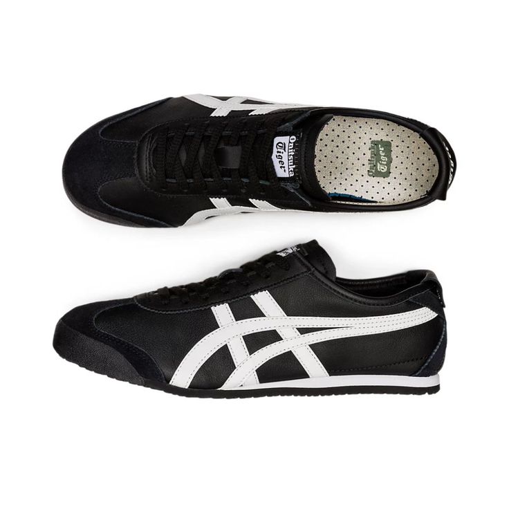 Onitsuka Tiger MEXICO 66 - Baskets basses -Black White