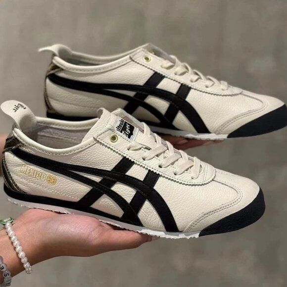 Onitsuka Tiger MEXICO 66 - Baskets basses -Cream Black