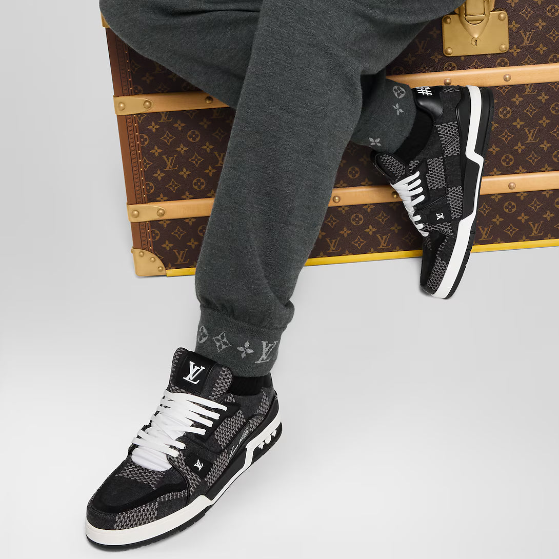 Louis Vuitton TraIner Black 3D Denim