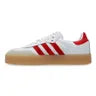 Adidas SambaE White Better Scarlet Gum