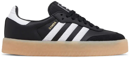 Adidas SambaE Black White Gum