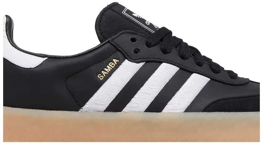 Adidas SambaE Black White Gum
