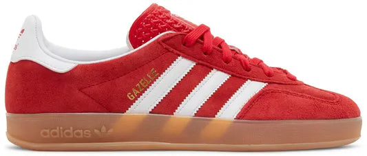 Adidas Gazelle Red White Gum