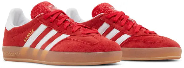 Adidas Gazelle Red White Gum