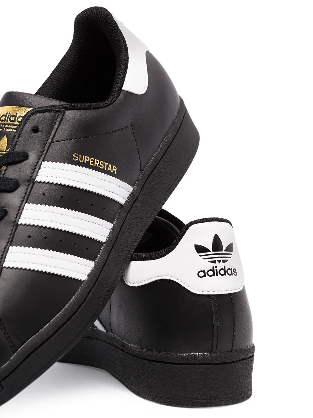 Adidas Super Star Core Black Cloud White Gold