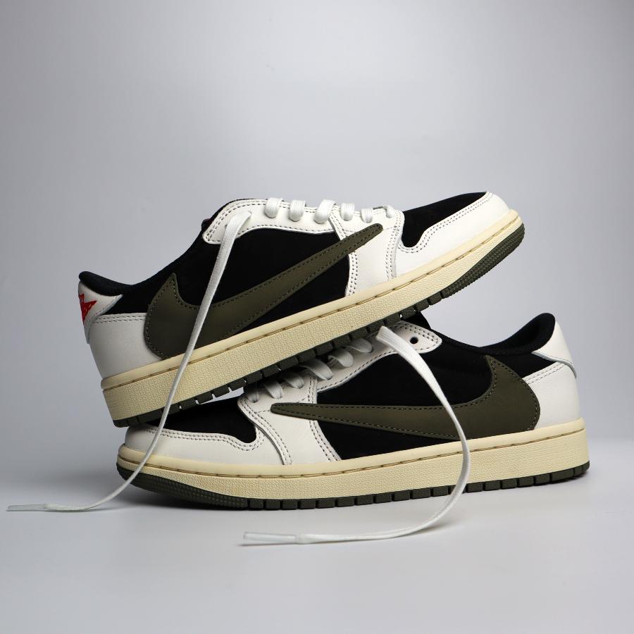 Nike Jordon 1 Flat Travis Scott Olive