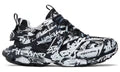 Balenciaga Track Graffiti Black White