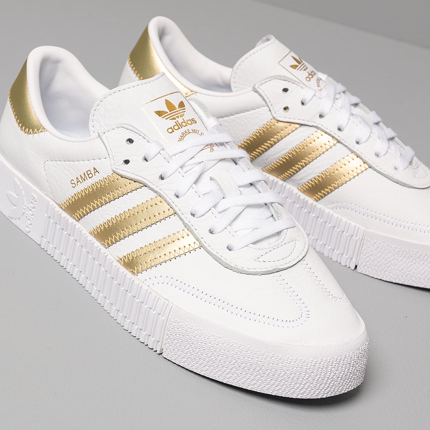 Adidas Samba Rose White Gold