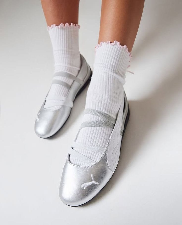 Puma Speedcat Ballet Silver Metalic