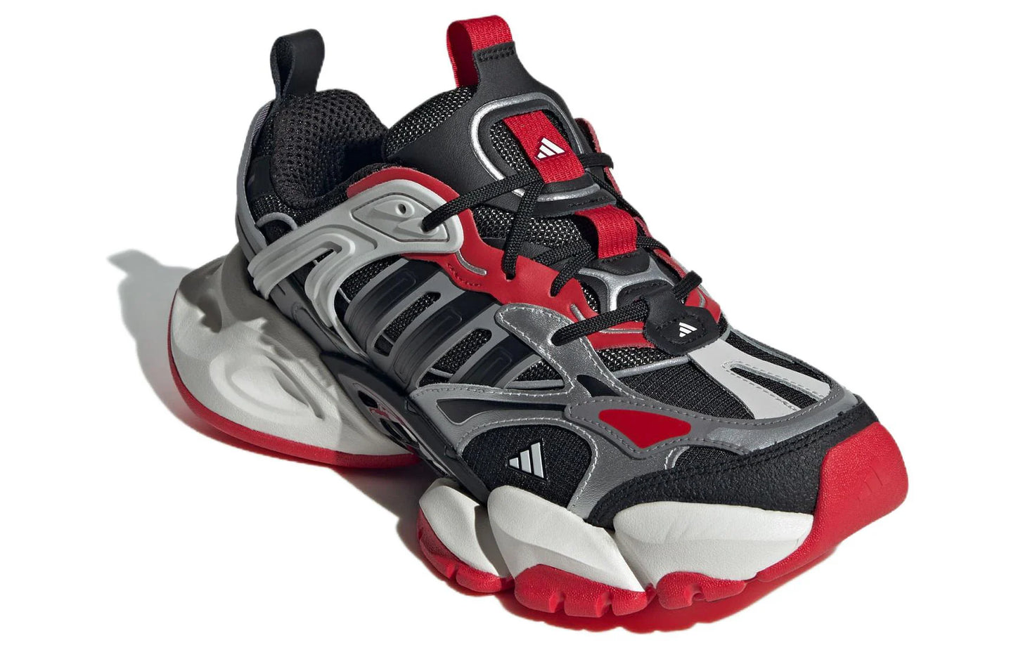 Adidas XLG Runner Deluxe Black Silver Red