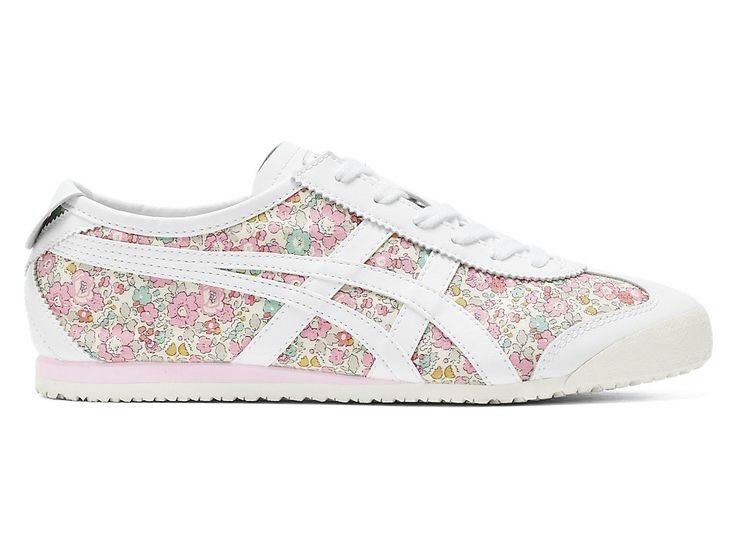 Onitsuka Tiger Mexico 66 Cream Pink Floral