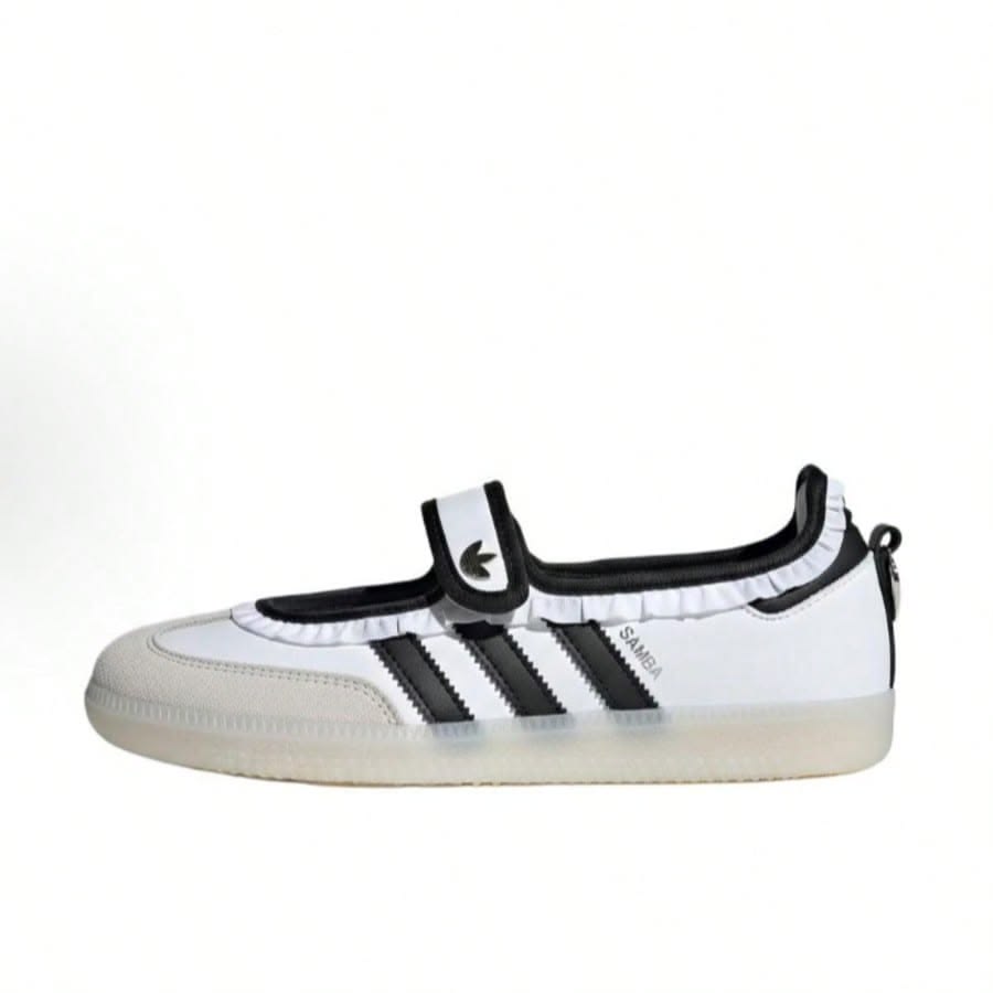 ADIDAS SAMBA WOMEN'S SNEAKER COLOR Leather ballet flats White