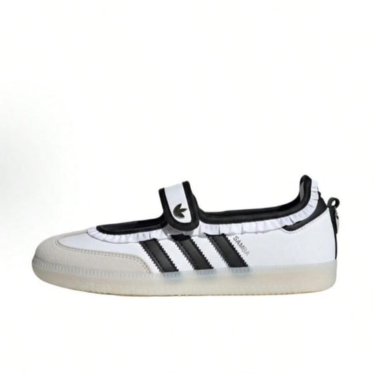 ADIDAS SAMBA WOMEN'S SNEAKER COLOR Leather ballet flats White