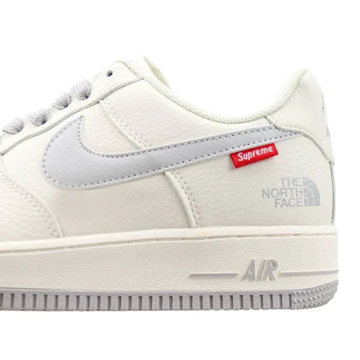 Nike Air Force 1 low off white grey north face red supreme