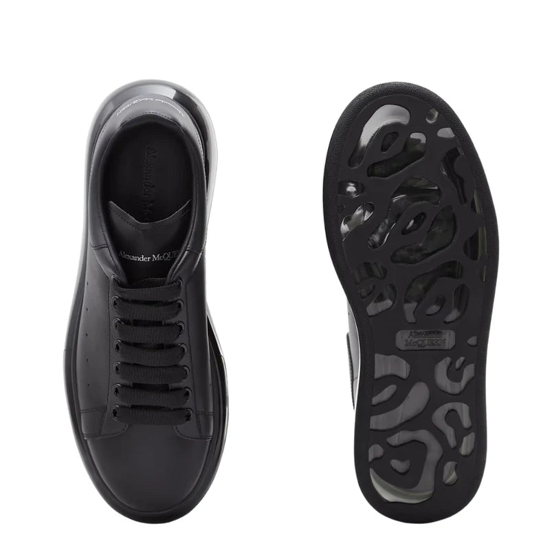 Alexander McQueen Oversize Black Striped ShIny Sole