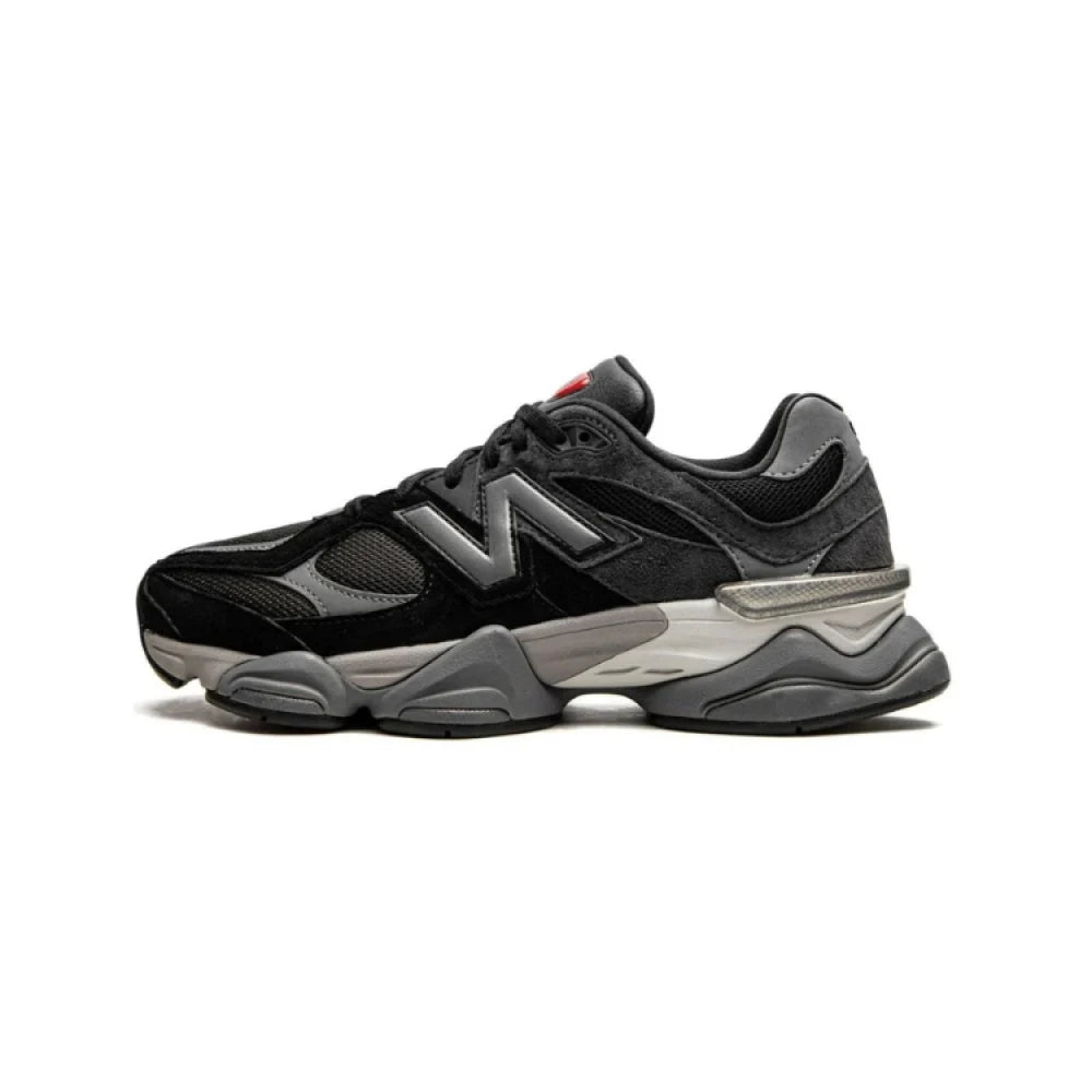 New Balance 9060 أسود كاسل روك رمادي