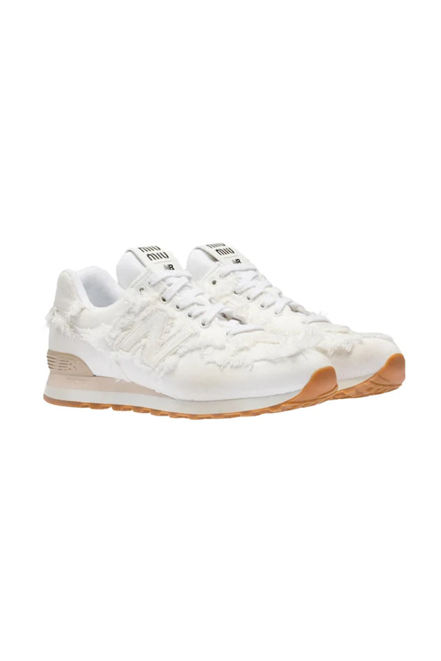 New Balance 574 Miu Miu Denim White