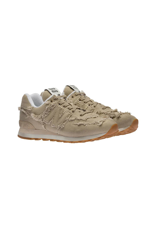 New Balance 574 Miu Miu Denim Colonial Beige