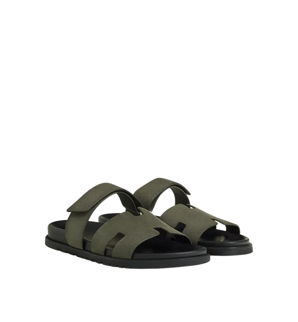 Hermes Chypre Sandal Flat Distinctive Moldy