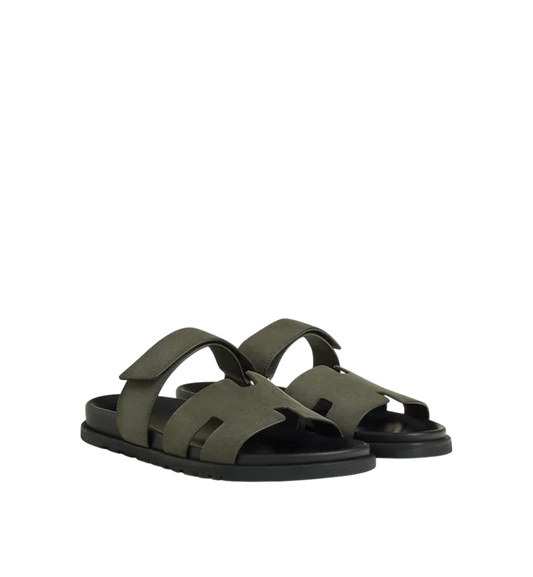 Hermes Chypre Sandal Flat Distinctive Moldy