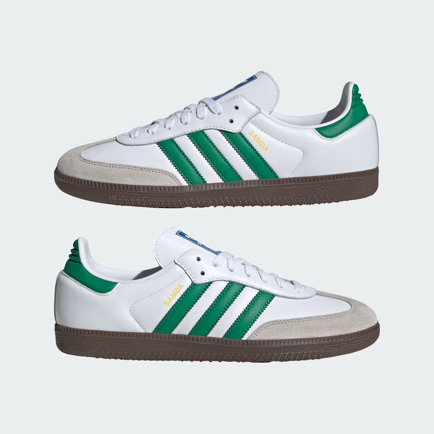Adidas Samba White Green