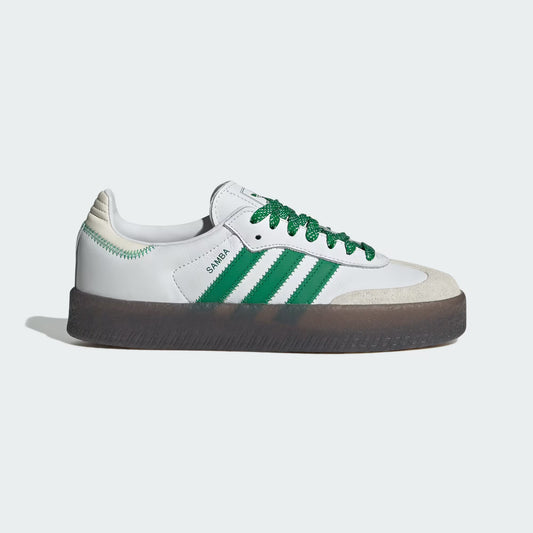 Adidas SambaE Cloud White Green