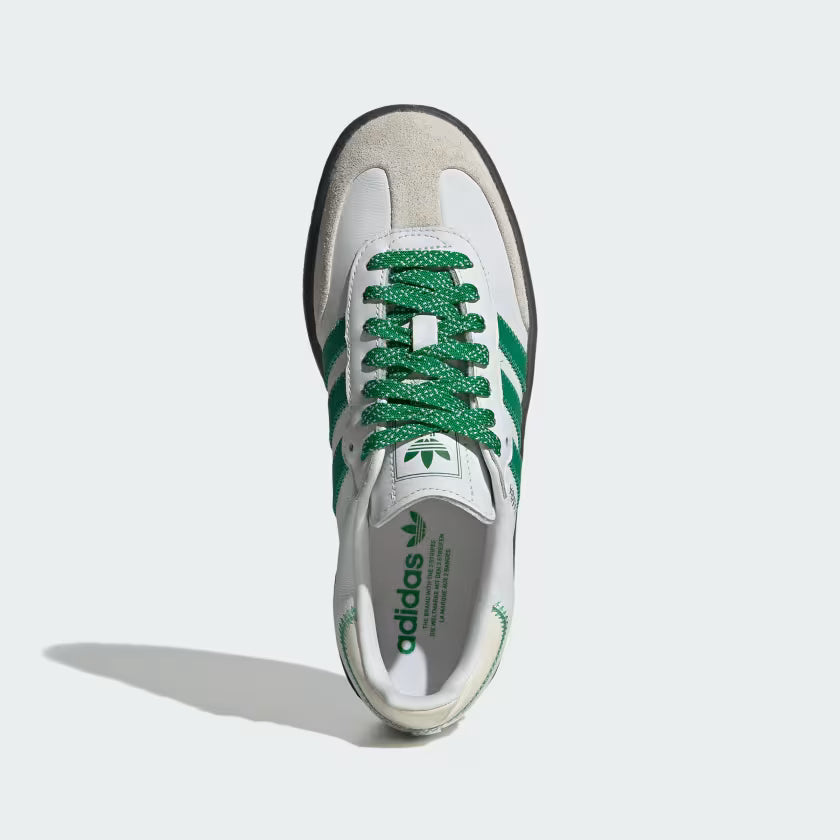 Adidas SambaE Cloud White Green