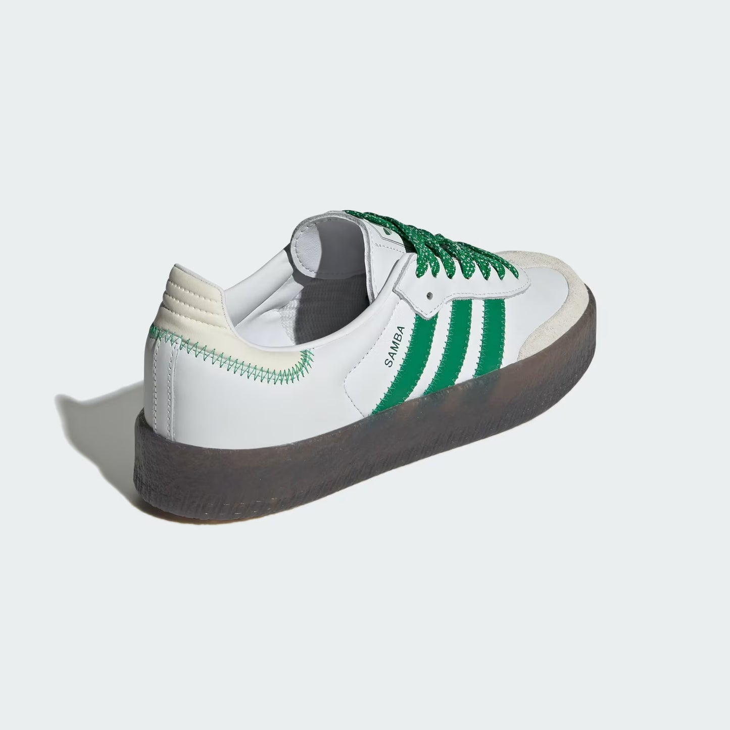 Adidas SambaE Cloud White Green