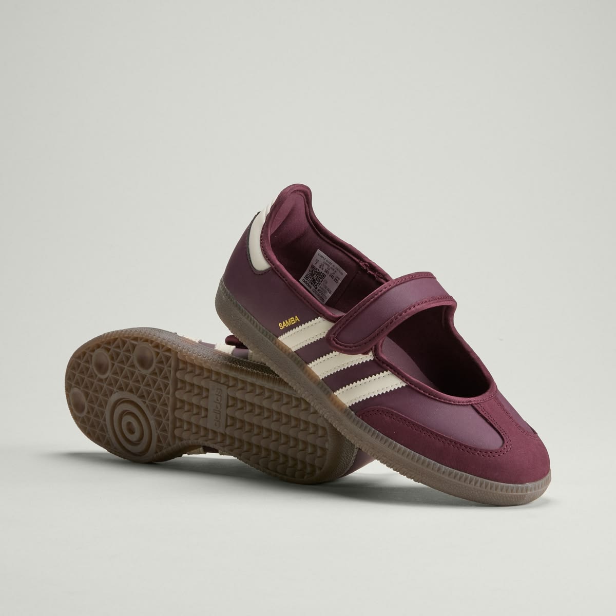 ADIDAS SAMBA Jane  WOMEN'S SNEAKER COLOR Burgandy