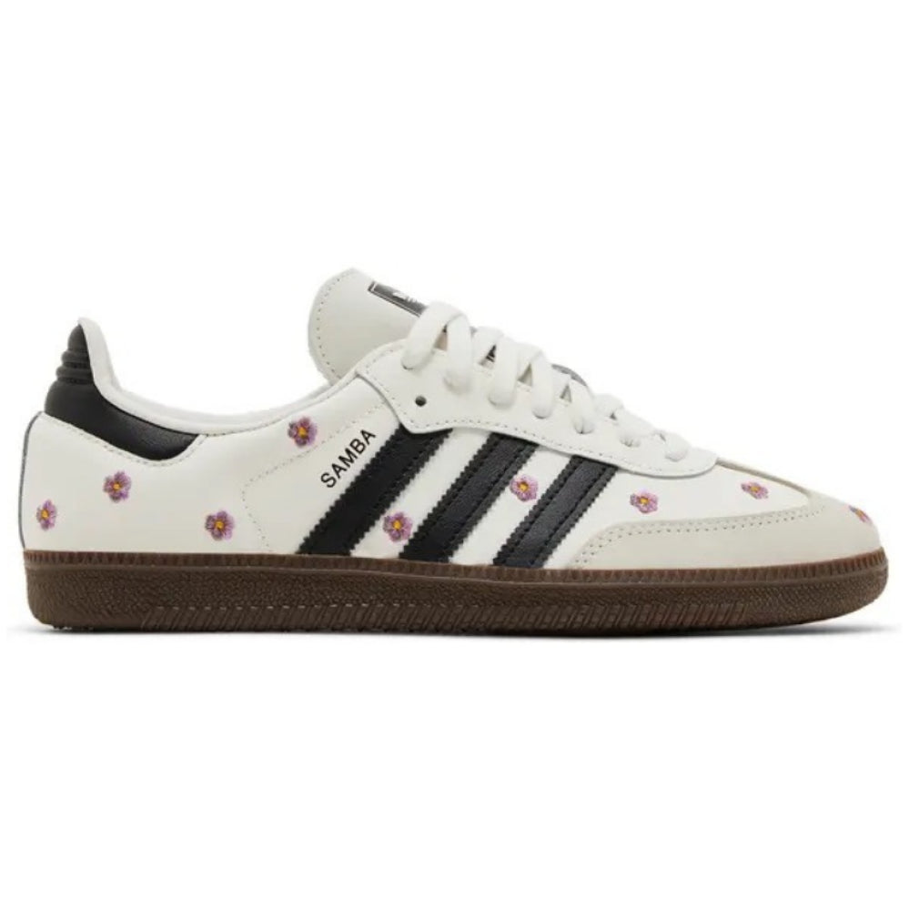 Adidas Samba White Floral