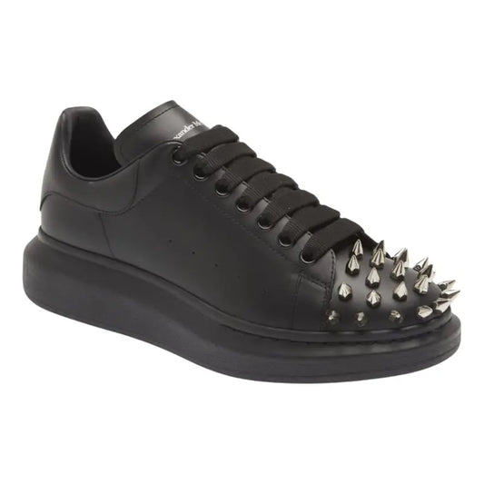 Alexander McQueen Black Studded Bump