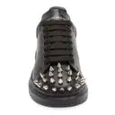 Alexander McQueen Black Studded Bump