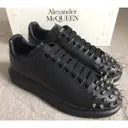 Alexander McQueen Black Studded Bump