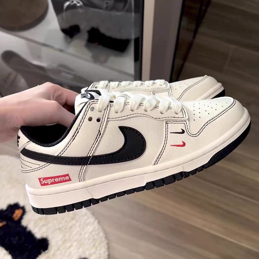 Nike Sb Dunk Low supreme White Navy Grey Black