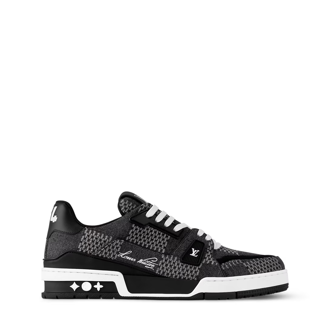 Louis Vuitton TraIner Black 3D Denim