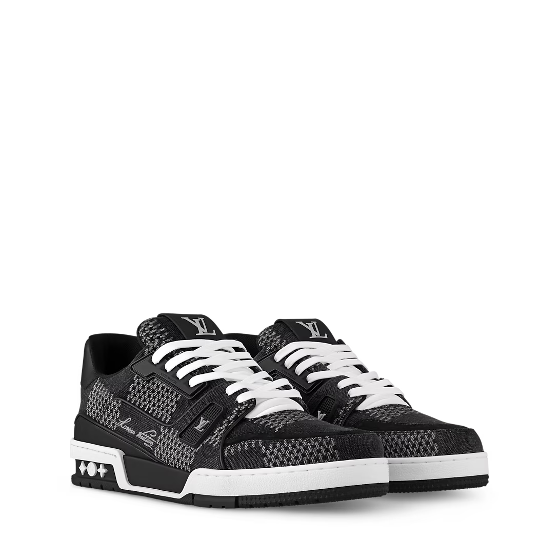 Louis Vuitton TraIner Black 3D Denim