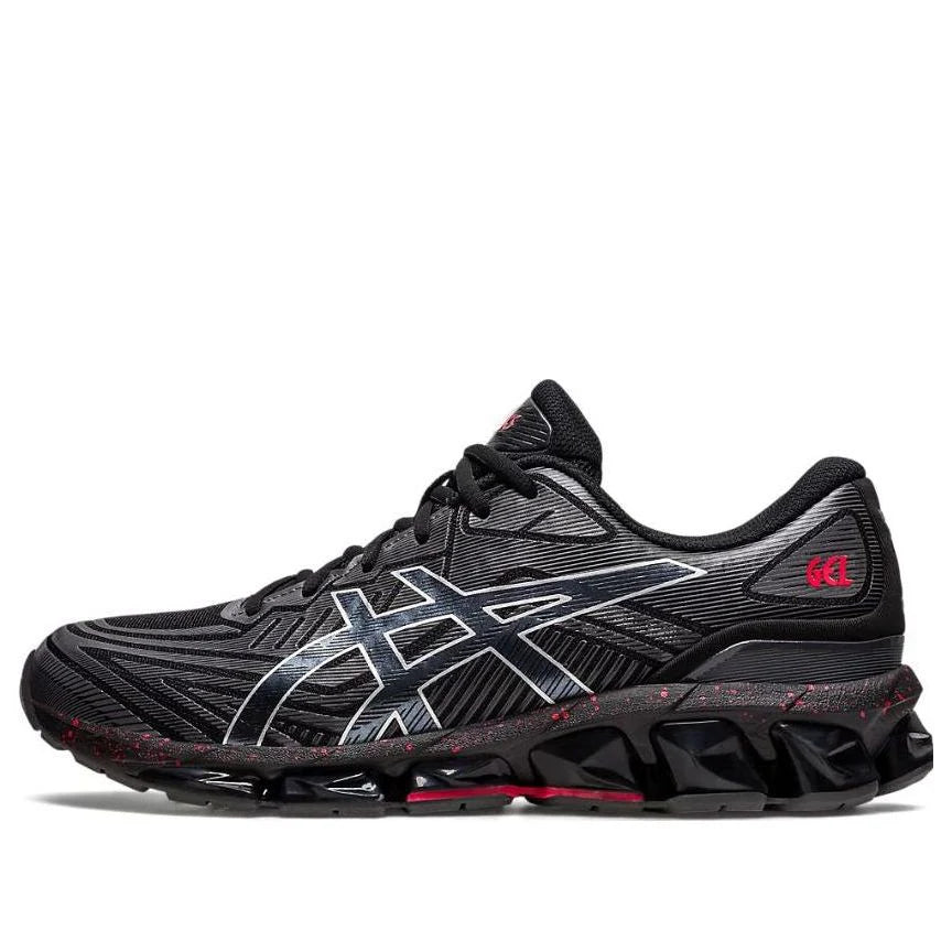 Asics Gel-Quantum 360 VII Black With Gray Red Accents