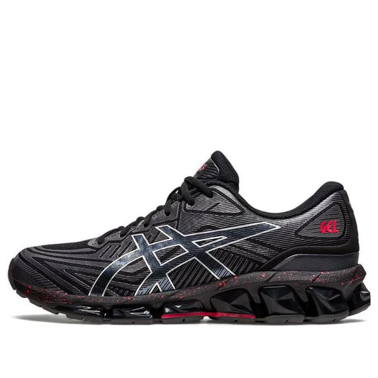 Asics Gel-Quantum 360 VII Black With Gray Red Accents