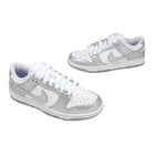 Nike Dunk Low Metallic Silver White