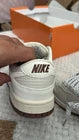 Nike Dunk Low x Louis Vuitton White Brown Logo & Outsole