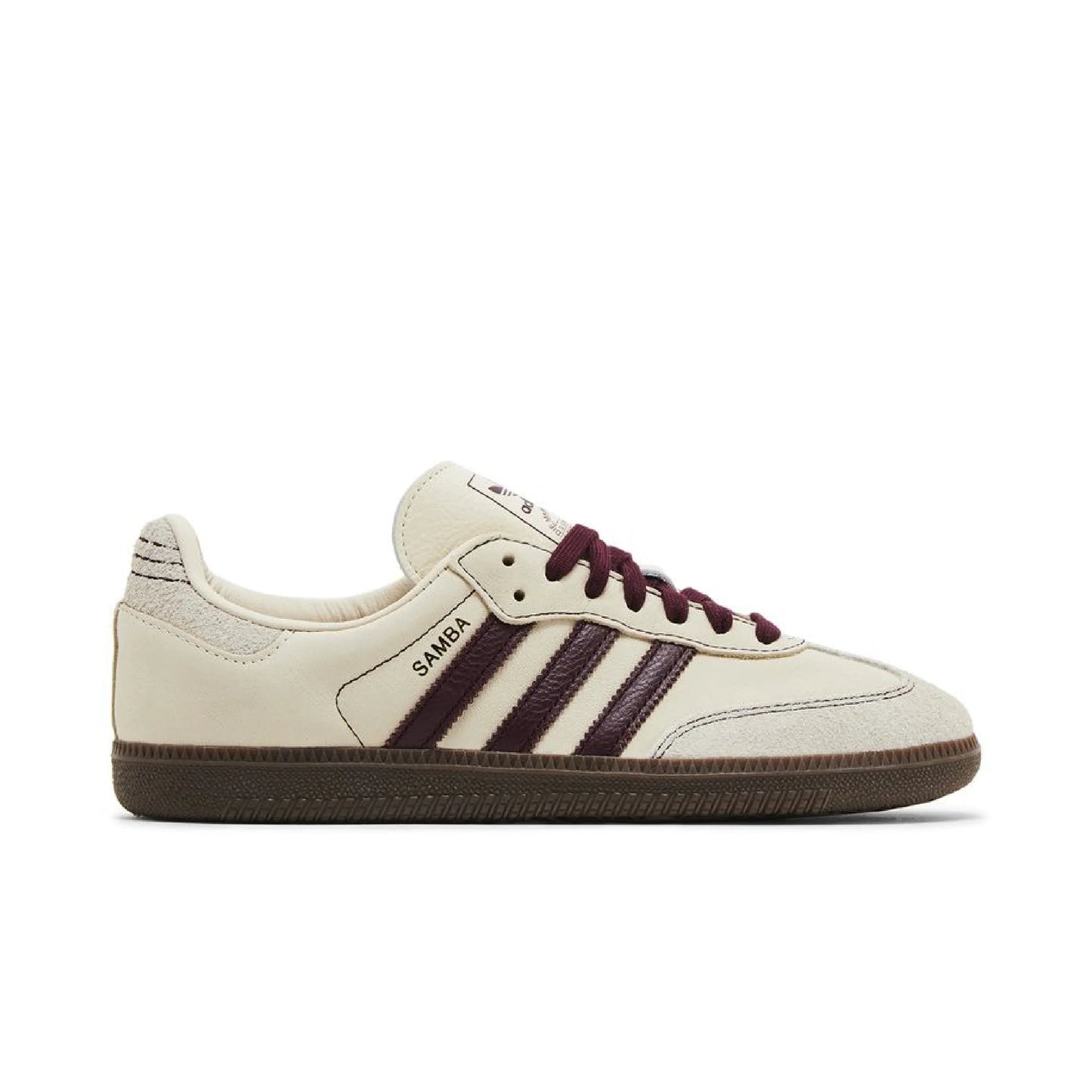 Adidas Samba OG 'Wonder White Maroon'