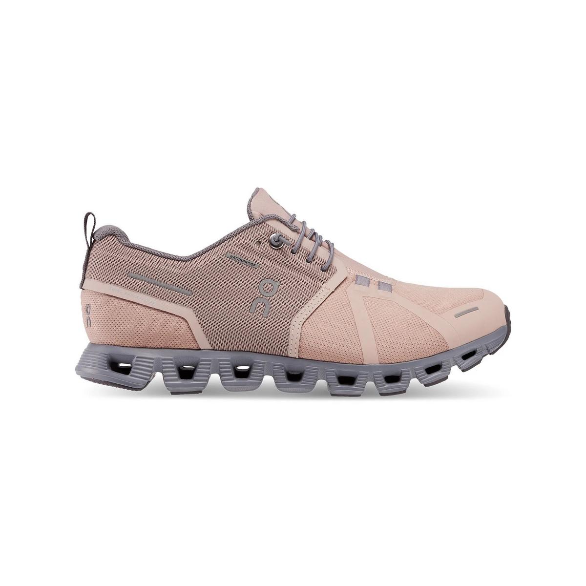 On RunnIng Cloud 5 Waterproof PInk Blue