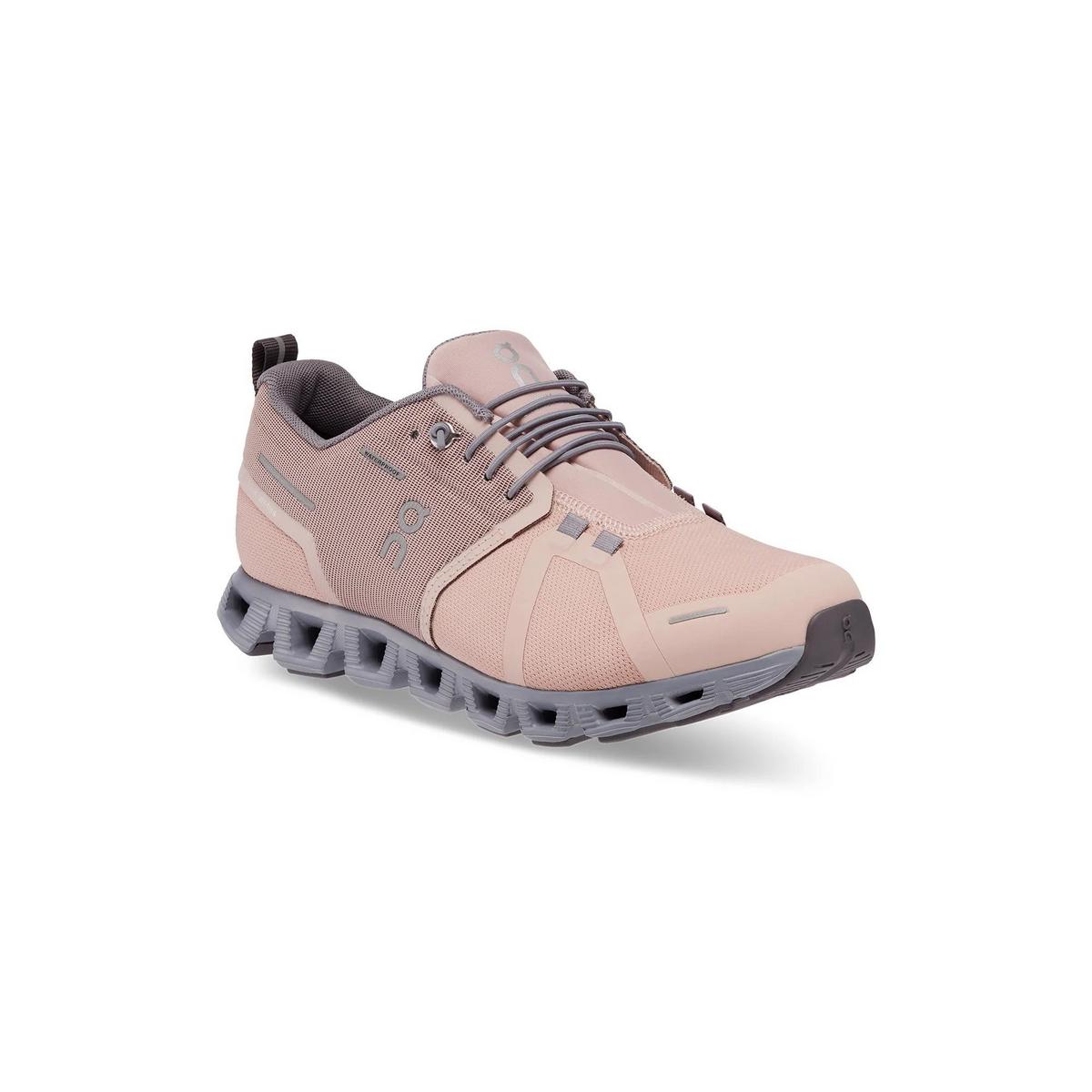 On RunnIng Cloud 5 Waterproof PInk Blue