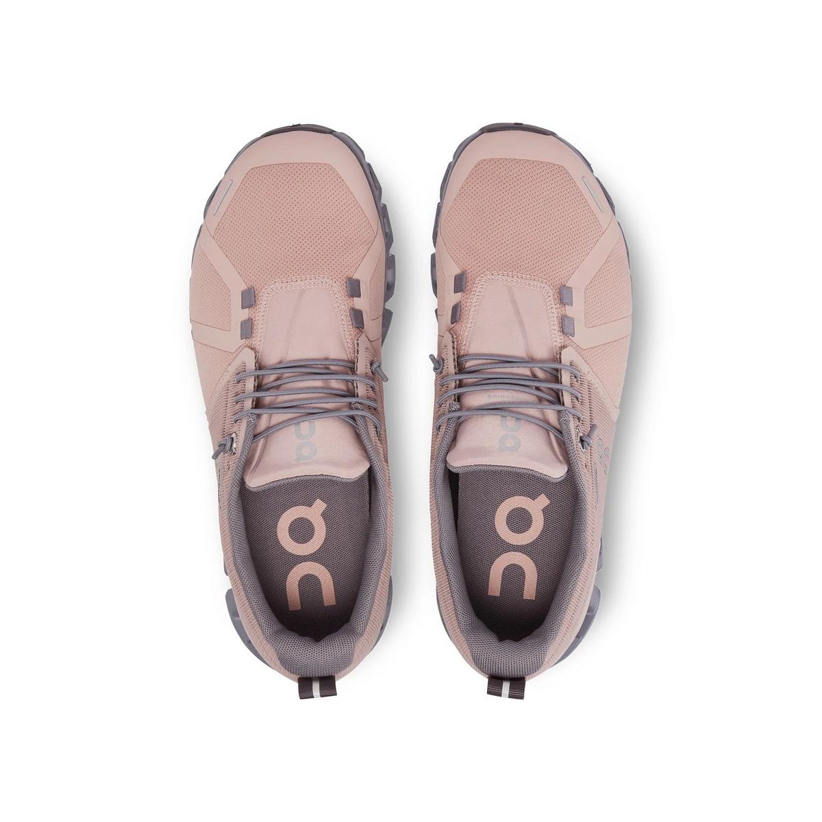 On RunnIng Cloud 5 Waterproof PInk Blue